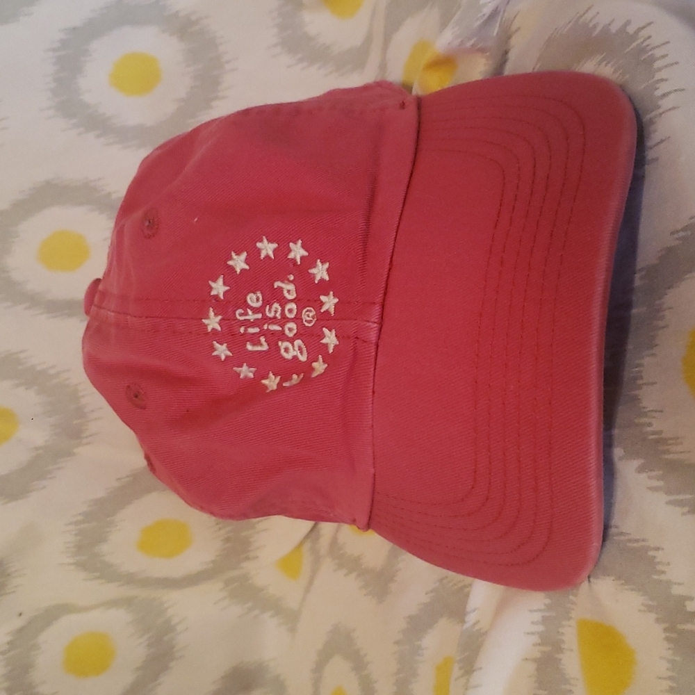 Life Is Good Baseball Red Star Cap